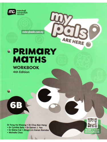 My Pals Are Here! Primary Maths Workbook 6B 4th Edition